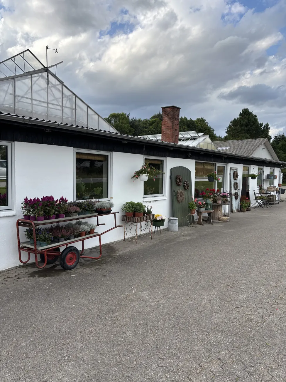 Fredensfryds gartneri og bygninger udefra